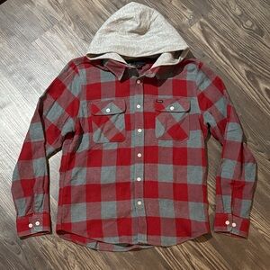 Brixton Hooded flannel